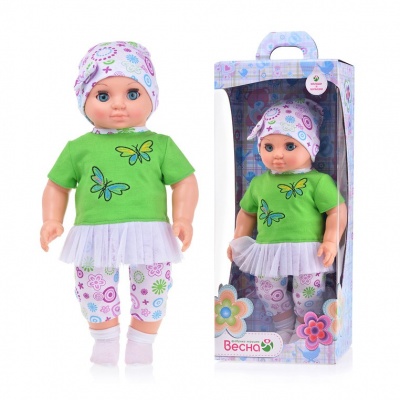 Кукла Пупс 14 в3040 девочка пласт.42см Весна  — продажа оптом и в розницу в интернет-магазине игрушек «Флинт»