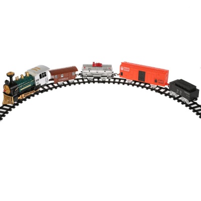 Железная дорога 6309 на батар.свет, звук в кор.54х35х8см  — продажа оптом и в розницу в интернет-магазине игрушек «Флинт»