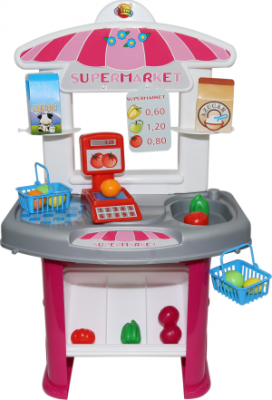 Игровой набор 53404 Супермаркет мини Полесье  — продажа оптом и в розницу в интернет-магазине игрушек «Флинт»