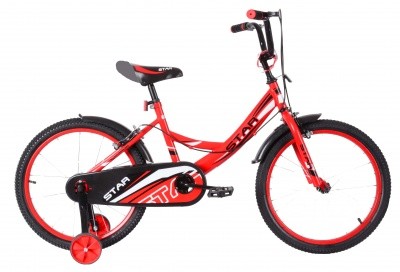 Велосипед 18" 18-01 BMX Star зеленый/красн./оранж./фиолет.  — продажа оптом и в розницу в интернет-магазине игрушек «Флинт»
