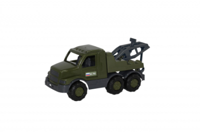 Машина 48530 Гоша эвакуатор военный Полесье  — продажа оптом и в розницу в интернет-магазине игрушек «Флинт»