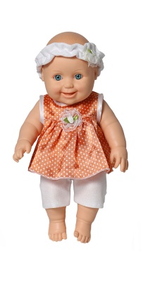 Кукла Малышка 8 в2190 девочка пласт.30см Весна  — продажа оптом и в розницу в интернет-магазине игрушек «Флинт»