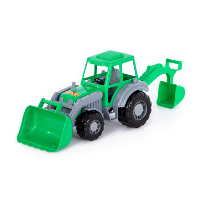 Трактор Алтай 35394 экскаватор Полесье  — продажа оптом и в розницу в интернет-магазине игрушек «Флинт»