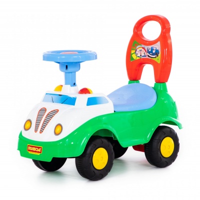 Машина каталка 77998 Ветерок Полесье  — продажа оптом и в розницу в интернет-магазине игрушек «Флинт»